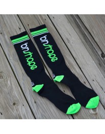 Performance Socks (Black/Neon Green)
